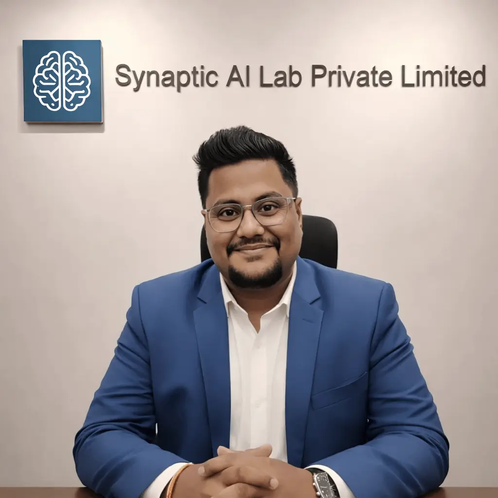 Portrait of Abhijeet Sarkar, Founder & Managing Director of Synaptic AI Lab Private Limited